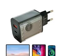 Bloc De Charge USB - Charge Rapide 20W Ports Multiples - Chargeur Mural pour Téléphone,pour Voyageurs Adultes Adolescents Étudiants Internationaux à l'Étranger