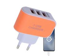 Bloc de Chargeur à Charge Rapide, Cube de Chargeur USB 3 Ports USB | Adaptateur mural chargeur portable Couleurs de s rougeoyantes Téléphone portable Tél