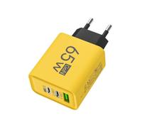 Bloc de Chargeur USB 65 W, Chargeur Portable 65 W | Chargeur USB pour téléphone Portable | Chargeur de téléphone QC3.0, de Indispensable pour l'extérieur