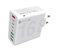 Bloc de chargeur USB à charge rapide, chargeur de téléphone portable multiport | Prises de charge rapide de 150 W avec 8 interfaces USB - Cube de charge de téléphone portable QC3.0 Pa