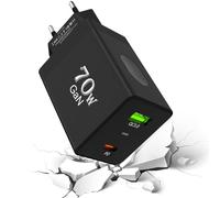 Bloc De Chargeur USB - Adaptateur De Prise QC PD,Adaptateur Secteur Universel - pour Ordinateur Portable Smartphone Ecouteurs Appareils Electroniques Maison Voyage Intérieur Extérieur