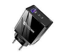 Bloc de chargeur USB, chargeur mural 3 ports Quick Charge 3.0 | Accessoires électriques pour voyages et bureaux