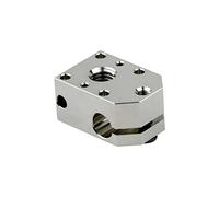 Bloc de chauffage en cuivre plaqué haute température pour imprimante 3D 500 ℃ compatible avec extrudeuse à haut débit Phaetus Dragon Hotend standard (bloc de chauffage en cuivre plaqué)