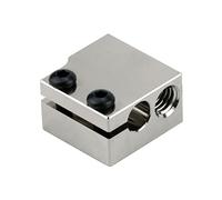 Bloc de chauffage Volcano en cuivre plaqué haute température compatible avec Anycubic Vyper, Artillery Sidewinder X1 X2 Genius Titan Aero Extrudeuse Volcano Hotend Pièces d'imprimante 3D