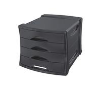 Esselte Compartiment à tiroir 623761 Noir Hauteur tiroir 43 mm