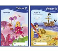 Bloc de coloriage Pelikan A4/100 feuilles