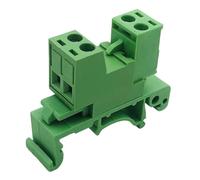 Bloc de connecteur à sur tige professionnel, option 2-24P avec pinces plaquées, longueur de dénudage de 5 à 8 mm, indice de 10 A, connecteur de bornes à tige DIN