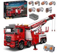 bloc de construction compatible camion de pompiers motorisé modèle assemblage brique enfants 4883 pcs.bazarland30