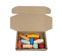 Bloc De Construction Jenga En Bois Coloré Pour Enfants, Jouet Éducatif Créatif, Style Nordique, Jeu À Empiler, Jouets En Bois Arc-En-Ciel, Cadeaux