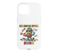 Bloc de Construction Robot Boss Maternelle Coque pour iPhone 15