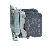 Bloc de contact Schneider ZB4BZ104 - 10 A, 600 V, métal, 2NC, pince à vis neuf