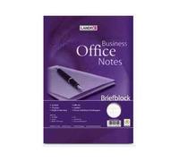 LANDRE - Lot de 10 - bloc de correspondance "WORK" format A4, 50 feuilles