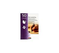 Bloc De Correspondance - Papier À Lettres - A4 - Blanc - 50 Feuilles - Courrier - Gpv