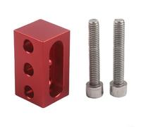 Bloc de coussin de précision en aluminium pour supports de bague de guidage de télescope prenant en charge l'alignement horizontal sur les systèmes de montage équatoriaux et basés sur trépied (36 mm