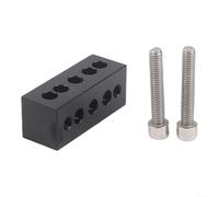 Bloc de coussin de précision en aluminium pour supports de bague de guidage de télescope prenant en charge l'alignement horizontal sur les systèmes de montage équatoriaux et basés sur trépied (50 mm