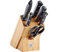 Bloc de Couteaux, 7-pcs, Acier Spécial Inoxydable, Noir, Gourmet Zwilling