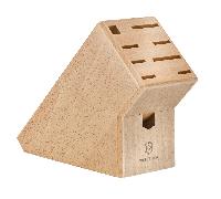 VICTORINOX Bloc Porte-Couteaux Swiss Classic en Bois sans Couteaux, pour 9 Couteaux, Bois de Hêtre Clair, Vide, Non Garni, Rangement