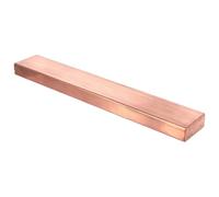 Bloc de Cuivre Rouge Massif 0,39x0,98x5,9 Pouces | Haute Conductivité, Résistance à Corrosion, Transfert Thermique, Facile à Façonner, Projets Maison et Milieux Difficiles