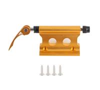 Bloc de Cycle à dégagement Rapide pour Support de Fourche de vélo, Clip Fixe de Fourche Avant en Alliage d'aluminium, Porte-Bagages avec Fente de Trou de Fixation à vis, (Jaune)