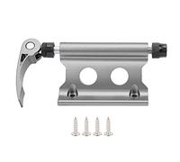 Bloc de Cycle à dégagement Rapide pour Support de Fourche de vélo, Clip Fixe de Fourche Avant en Alliage d'aluminium, Porte-Bagages avec Fente de Trou de Fixation à vis, (Titane Profond)