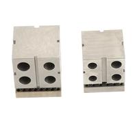 Bloc de dappage en acier à 2 taille pour la mise en forme des bijoux, ensemble de blocs dominant, outil de réparation de montre avec mat, blocage pour les amateurs et les