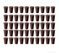 Bloc de démarrage pour culture sans sol en utilisant du sol noir et PET compatible avec les modèles de plateaux de pépinière standard (50 pièces)