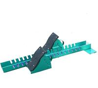 Bloc de départ Multifonction, Bloc de départ de Sprinter à 4 Angles réglables, Bloc de départ léger pour Piste d;athlétisme, améliore la Vitesse et la Performance, équipement de Course (Green 65cm)