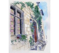 Bloc de dessin étude Aquarelle ETIVAL, A3