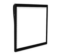 Bloc de Dessin Lumineux LED et Tablette Graphique numérique pour Le Dessin Technique et l'éducation avec homogénéité de luminosité réglable, échelle intégrée et Coins de sécurité