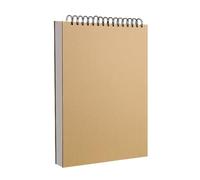 Bloc de dessin portable 16K/A4s/8K 60 pages spirales pour utilisation en extérieur Papier d'art lourd