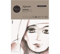 BLOC DE DESSIN SIGNUM DRAWING COLLÉ EN HAUT A3 200 g 30 g FIN