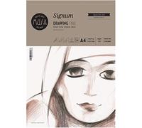 BLOC DE DESSIN SIGNUM DRAWING COLLÉ EN HAUT A4 200 g 30 g FIN