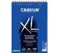 Canson Bloc pour croquis XL Mix Media A3 30 feuilles 300 g spirale papier texturé