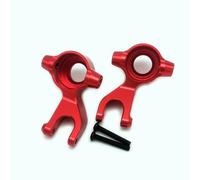 Bloc de direction avant en aluminium rouge pour Arrma 1/10 Big Rock Granite Senton Vorteks 1/8 Typhon AR330469