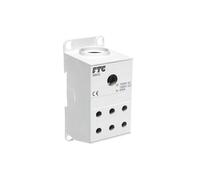 Bloc de distribution 1 pôle 400A we:1x95-240mm2 w:6x10-50mm2 gris AUX38403 82127002 DESIG4018841986816