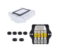 Bloc de distribution à fusible haute performance pour connecter plusieurs amplificateurs dans des applications automobiles (3 voies)