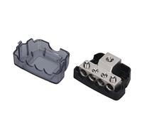 Bloc de Distribution D'énergie à 4 Voies, Porte fusible D'ampli, Distributeur Masse, Connexion, Séparateur, Amplificateur Audio Voiture