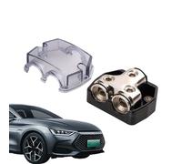 Bloc de distribution d'énergie automobile, répartiteur d'ampli audio de voiture,Bloc de distribution de puissance d'ampli avec couvercle | Bloc de distribution de protecteur de circuit pour l'énergie
