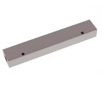 Bloc de distribution en aluminium 2xG 1/4'' x 6xG 1/8'' unilatéral 16 bar