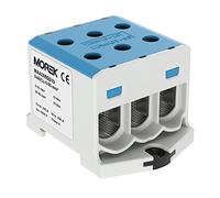 Bloc de distribution F. AL/CU 6 x 6-95 mm2 bleu 1P OTL 95-3 maa3 095b10 Morek 4320