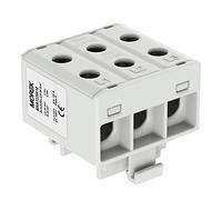 Bloc de distribution F. AL/CU Convient 6 x 2,5-35 mm2 Gris 3 broches. 1000 V AC/DC Pince isolée OTL 35-3 x maa1 335 a10 Morek 4375