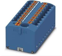 Bloc de distribution Phoenix Contact PTFIX 6/18X2,5 BU 3273376 Nombre total de pôles: 19 0.14 mm² 2.5 mm² bleu 8 pc(s)
