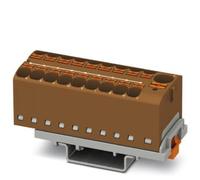 Bloc de distribution PTFIX 10/18x4-ns35 bn, marron BEA 3273646