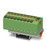 Bloc de distribution PTFIX 10/18x4-ns35 gn, vert BEA 3273644