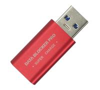 Bloc de données USB C : adaptateur de charge sécurisé anti-vol avec boîtier en aluminium durable, de puissance stable | Protecteur portable pour appareils de PC de téléphone en D