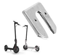 Bloc de fixation de roue arrière pour scooter électrique Xiaomi M365 & Pro, construction en alliage d'aluminium avec positionnement précis de vis de roulement, 34,1 × 32,3 × 2,6 mm