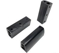 Bloc de fixation en plastique pour selle de vélo Noir 13 x 8 x 5 cm