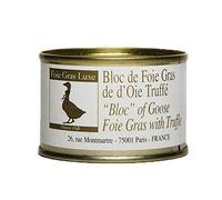 Bloc de Foie Gras d'oie Artisanal truffé - 65 GR Foie Gras Luxe - Landes - Aux Truffes, à toaster - Apéritif et Gourmandises salées - Sans additifs sans conservateurs sans OGM (65g)