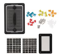 Bloc De Fusibles 12 Voies Atc Ato, Support De BoîTe à Fusibles, Indicateur Led Rouge, éTanche Ip66, Ignifuge, Pour Voiture, Bateau, Camping-Car, Camion