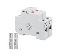 Bloc de fusibles PV 2 voies 33 kA capacité de rupture UV (20 A) | IP68 étanche, indicateur d'état LED, 1000 V CC, 2 broches, pour cordes PV, résistant à la poussière